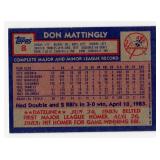 1984 Topps Don Mattingly #8 Rookie Card (NM+)