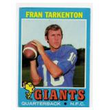 1971 Topps Fran Tarkenton #120 Football Card