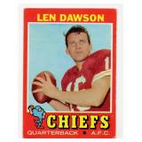 1971 Topps Len Dawson Kansas City Chiefs #180 Football Card