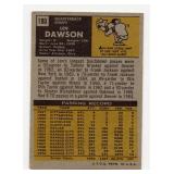 1971 Topps Len Dawson Kansas City Chiefs #180 Football Card