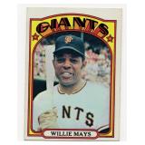 1972 Topps #49 Willie Mays Baseball Card