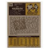 1971 Topps Joe Namath #250 Football Card