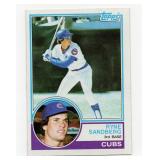 1983 Topps #83 Ryne Sandberg Chicago Cubs Rookie Card (NM+)