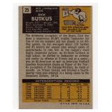1971 Topps #25 Dick Butkus Chicago Bears Football Card