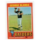 1971 Topps #39 George Blanda Football Card