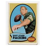 1970 Topps #30 Bart Starr Football Card - Green Bay Packers
