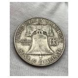 1951 Franklin Half Dollar 90% Silver