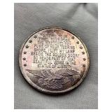 Statue Of Liberty One Ounce (.999 Fine Silver) Round