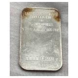 United States Corporation Sammy Davis, Jr. One Troy Ounce .999 Fine Sliver Bar