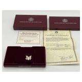 1988-S United States Olympic Coins Proof Silver Dollar w/ Certificate of Authenticity
