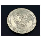 1985 Engelhard One Troy Ounce 999+ Fine Silver Coin
