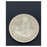 1985 Engelhard One Troy Ounce 999+ Fine Silver Coin