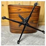 Eames Style Replica Lounge Chair - Chair: 33"W x 33"D x 34.5"H, 15" to 10" front to back seat height Ottoman: 26" W x 21"D x 16"H