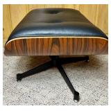 Eames Style Replica Lounge Chair - Chair: 33"W x 33"D x 34.5"H, 15" to 10" front to back seat height Ottoman: 26" W x 21"D x 16"H