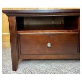 Two Drawer TV Stand 48"W x 21"D x 20.5"H