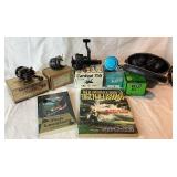 Fishing Reel Collection - Shimano, Zebco, Martin, Abu Garcia