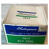 Fly Fishing Rod and Reel Collection - Zebco Rod, Shakespeare Fly Reel w/ Box with Eagle Claw Rod, Graphite Plus South Bend 8