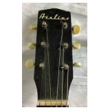 Vintage Airline Left Handed Accoustic Guitar  Made by Harmony 1960