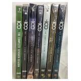 Sci-Fi Drama DVD Series Sets: The 4400 Complete Series Box Set, Falling Skies (Seasons 1-5), and The 100 (Seasons 1-7) - 13 items total