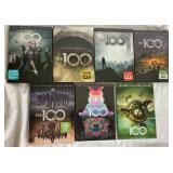Sci-Fi Drama DVD Series Sets: The 4400 Complete Series Box Set, Falling Skies (Seasons 1-5), and The 100 (Seasons 1-7) - 13 items total