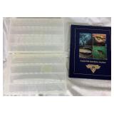Fishing Collection - Plano Tackle Box with Rapala Lures, Spoons, 30+ Crappie Jigs, Assorted Hooks, 2 Plano StowAways, Sinkers, Vintage Mess Fish Keeper, and Other Treasures