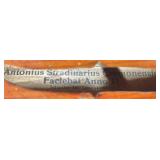 Antique Violin  with Platt Bow - Antonius Stradiuarius Cremonensis Faciebat Anno 17 - Made in Germany