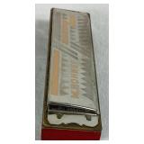 Antique M. Hohner Regina Diatonic Harmonica in Original Box - Made in Germany