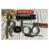 Assorted Hand Tool Set- includes: Hammers, ScrewDrivers, Pry Bar, Hatchet, Hand Saws, Sledge Hammer, 9 Piece Nut Driver Set, Wire Cutters, and Much More