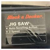 Black & Decker Corded Power Tools Set - 7.25"  Circular Saw,  1/3 HP Jig Saw, 3/8" Variable Spped Reversing Drill, Bit Set, Lawn Mower Sharpener, Ryobi 95 pc Drill and Impact Driver Set, Stanley Miter