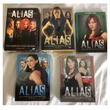 Alias (Seasons 1-5) and Lost ( Seasons 1-6) DVD Box Sets - 11 items total