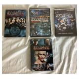 Battlestar Galactica DVD Series - Includes Seasons 1, 2, 2.5,3,4, and 4.5, Complete Epic Series Box Set, The Plan, Widescreen Movie, Blood & Chrome, and Razor - 13 Items Total