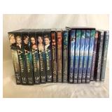 Andromeda (Seasons 1-5) and The Orville (Season1-2) DVD Box Sets - 13 items total