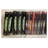 DVD Box Sets - The Incredible Hulk (Seasons 1-5) and The Flash (Seasons1-9) - 14 items total