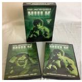 DVD Box Sets - The Incredible Hulk (Seasons 1-5) and The Flash (Seasons1-9) - 14 items total