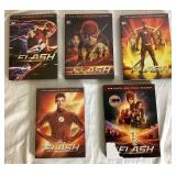 DVD Box Sets - The Incredible Hulk (Seasons 1-5) and The Flash (Seasons1-9) - 14 items total