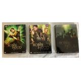Robin Hood (Season 1-3 - New and Sealed) and Arrow (Seasons 1-8 and Final Season) DVD Box Sets -11 items total