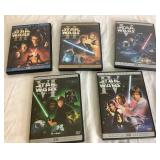 Star Wars DVD Box Set and Series and VHS Star Wars Movie - Bonus Gift Bag - 15 items total