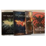Super Hero DVD Collection - Includes: Lois & Clark (seasons 1-4), Marvel Agents of the Shield (seasons 1-2), The Dark Knight Trilogy - 8 items total