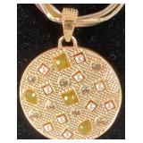 Collection of Pink and Rose Gold Tone Necklaces, Bracelets and Earrings