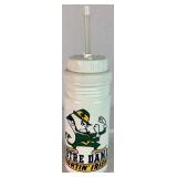 Vintage Notre Dame/Indiana Bundle of The Fighting Irish Felt Pendant, Indiana Shot Glass, Notre Dame Water Bottle, Echoes of Notre Dame Football and 1960