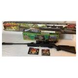 Gamo Break Barrel Air Rifle with 3-9x40 Scope, Gamo Power Pellets and Caldwell DeadShot FieldPod Portable Hunting Rest