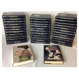 Vintage Agatha Christie Mystery Leatherette Collection (34 Books) plus The New Bedside, Bathtub and Armchair Companion to Agatha Christie & Agatha Christie A Biography