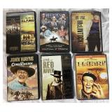 John Wayne Classic Film DVD Collection - Lot 1  - 35 items total