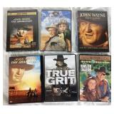 John Wayne Classic Film DVD Collection - Lot 1  - 35 items total