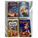 Assorted Collectable Disney VHS tapes - Includes Fantasia, Fantasia 2000, The Little Mermaid, Snow White, Cinderella, Mary Poppins, Swiss Family Robinson, Treasure Island, and More - 20 items total