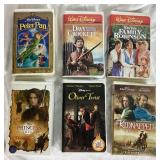 Assorted Collectable Disney VHS tapes - Includes Fantasia, Fantasia 2000, The Little Mermaid, Snow White, Cinderella, Mary Poppins, Swiss Family Robinson, Treasure Island, and More - 20 items total