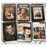 John Wayne Classic Film DVD Collection - Lot 2 - 34 items total