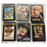 John Wayne Classic Film DVD Collection - Lot 2 - 34 items total