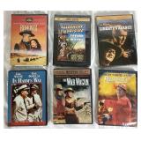 John Wayne Classic Film DVD Collection - Lot 2 - 34 items total