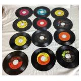 Massive Lot of Vintage 7" Vinyl 45 Records - Including: Ricky Nelson, Beach Boys, Nat King Cole, Sonny & Cher, Bobby Vinton, Johnny Mathis, Vic Damone, Everly Borthers, Chubby Checker, and More